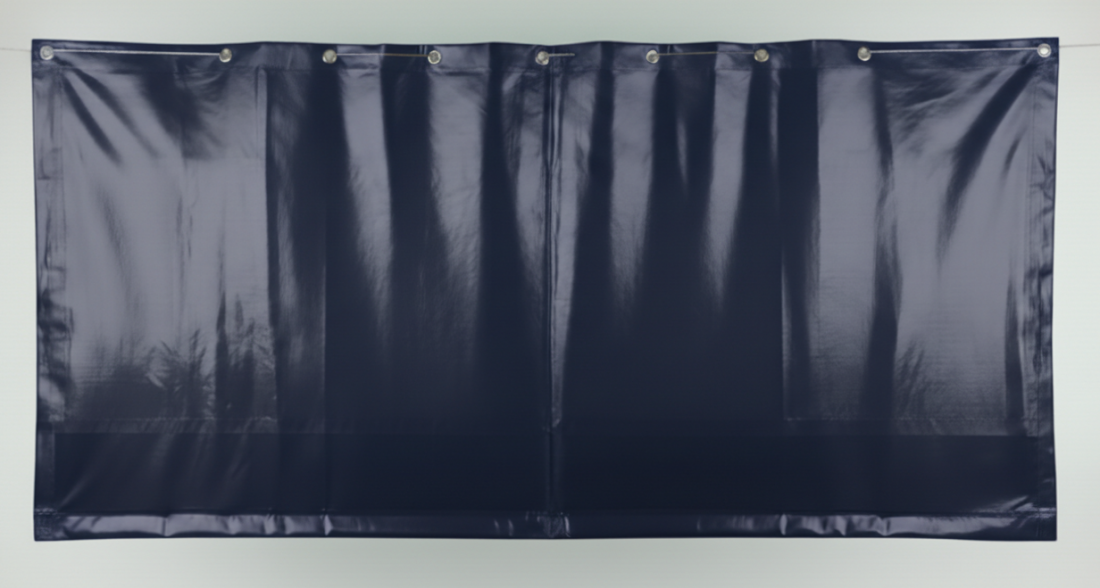 Штора для склада из пвх 4х5м