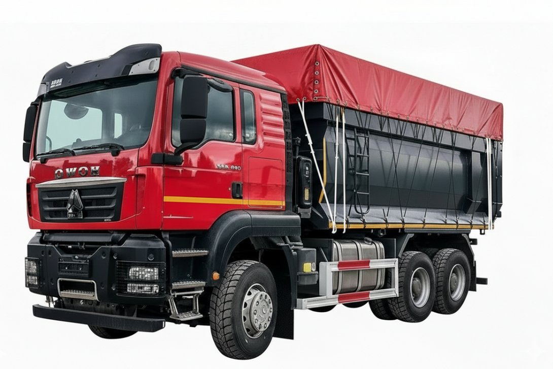 Тент — полог ПВХ на Хово/ HOWO A7, T5G, ZZ3407 и ZZ3327